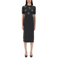 Rochii casual Wool Dress With Embroidery Femei