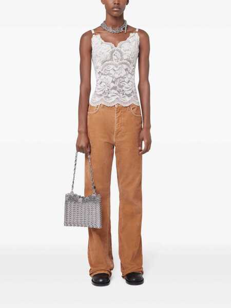 Topuri RABANNE Rabanne Top Beige Femei (BM 18047256) 2