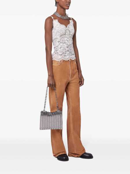 Topuri RABANNE Rabanne Top Beige Femei (BM 18047256) 3