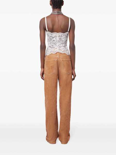 Topuri RABANNE Rabanne Top Beige Femei (BM 18047256) 4