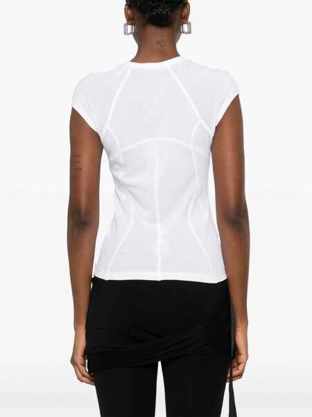 Tricouri HELMUT LANG Helmut Lang T-Shirt WHITE Femei (BM 18047280) 4