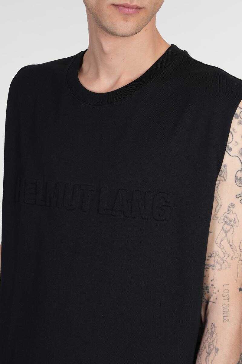 Topuri HELMUT LANG Helmut Lang Tank Top Black Barbati (BM 18047283) 5