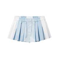 Pantaloni casual Alexander Wang Pleated Boxer Short Clothing Femei