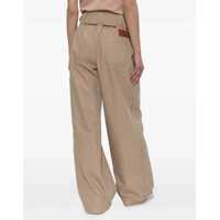 Imbracaminte Moncler Dama - Pantaloni casual Moncler Wide Trousers BEIGE Femei (BM 18048481) - B-mall.ro