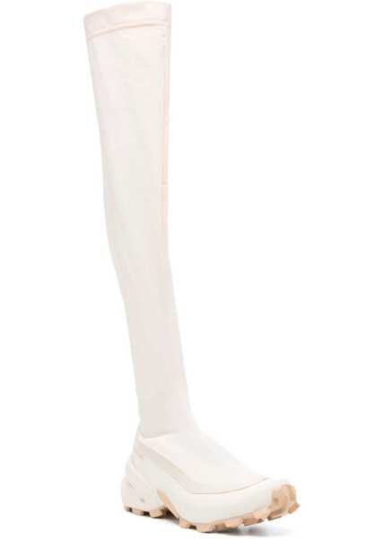 Ghete Maison Margiela Salomon X Mm6 Studded Sole Crosswader Sock Boots Pink Barbati (BM 18048496) 2