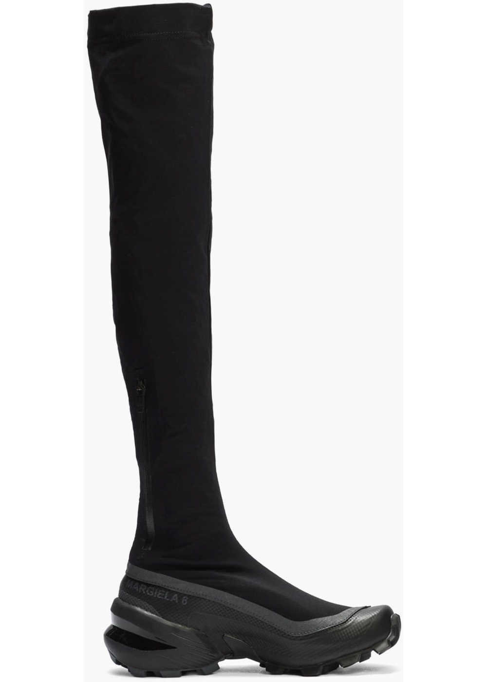 Ghete Maison Margiela Salomon X Mm6 Studded Sole Crosswader Sock Boots Black Barbati (BM 18048517) 3