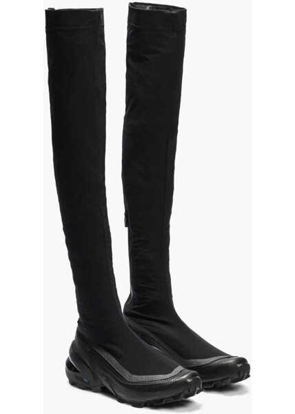 Ghete Maison Margiela Salomon X Mm6 Studded Sole Crosswader Sock Boots Black Barbati (BM 18048517) 1