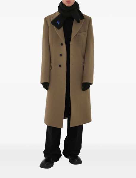 Manusi Burberry Cashmere Gloves With Embroidered Logo Black Barbati (BM 18048526) 3