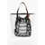 Marni Rubber 30Years Shopping Bag Black & White