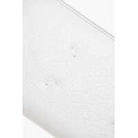 Portofele Maison Margiela pentru Barbati - Portofele Maison Margiela Mm11 Textured Leather Wallet With Zipped Closure White Barbati (BM 18048586) - B-mall.ro