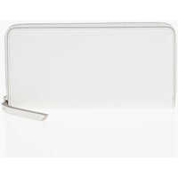 Portofele Mm11 Textured Leather Wallet With Zipped Closure Barbati