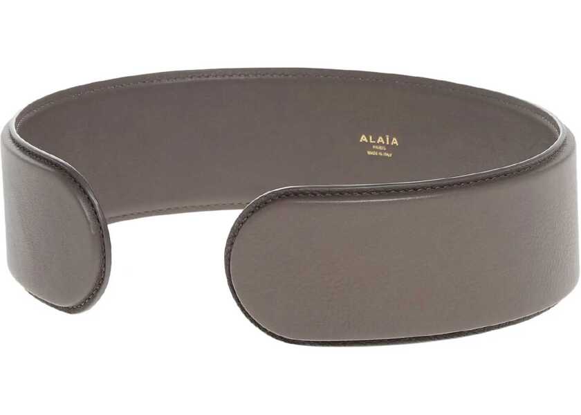 Curele Alaa Leather Flex Straight Rigid Belt Brown Femei (BM 18048604) 2
