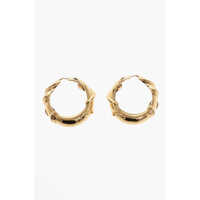 Cercei Brass Snake Hoop Earrings Femei