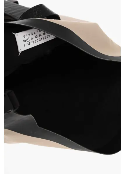 Rucsacuri Maison Margiela Roll-Up Designed Mackintosh Backpack With Integrated Solar P Beige Femei (BM 18048736) 4