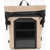 Maison Margiela Roll-Up Designed Mackintosh Backpack With Integrated Solar P Beige