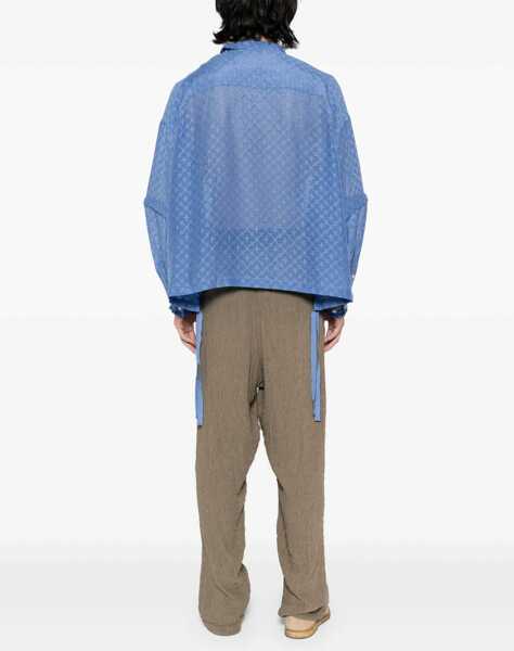 Camasi casual UNDERCOVER Oversized Shirt LIGHT BLUE Barbati (BM 18048988) 4