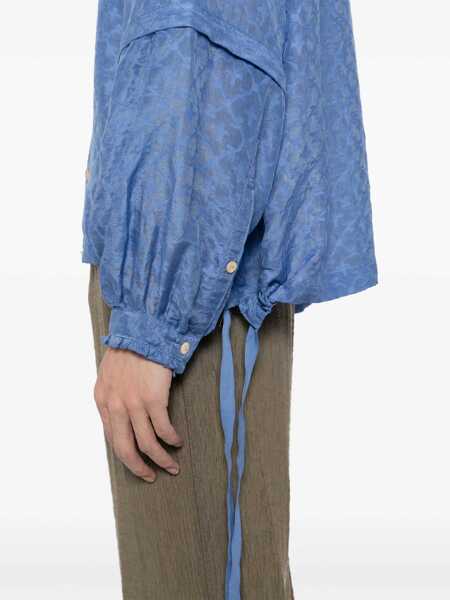 Camasi casual UNDERCOVER Oversized Shirt LIGHT BLUE Barbati (BM 18048988) 5