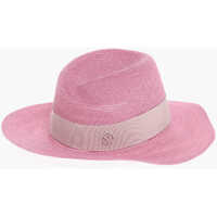 Caciuli Hemp Fedora With Gros-Grain Ribbon Femei