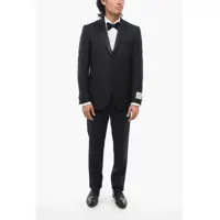 Costume CORNELIANI Cc Collection Satin Peak Lapel Right Ceremony Suit
