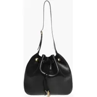 Genti de umar Leather Shoulder Bag With Inner Clutch Femei