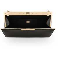 Genti plic Dama - Genti plic Dolce & Gabbana Leather Clutch With Removable Shoulder Chain Black Femei (BM 18049309) - B-mall.ro