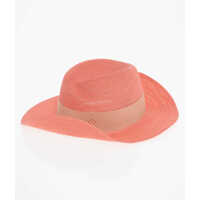 Caciuli Hemp Fedora With Gros-Grain Ribbon Femei