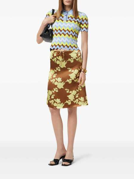 Fuste Versace Versace Skirts TOBACCOPALEYELLOW Femei (BM 18049728) 2