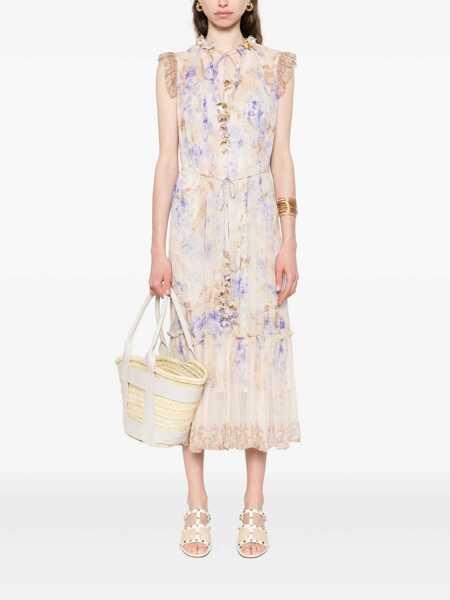 Rochii ZIMMERMANN Zimmermann Dress LILACFLORAL Femei (BM 18050211) 2