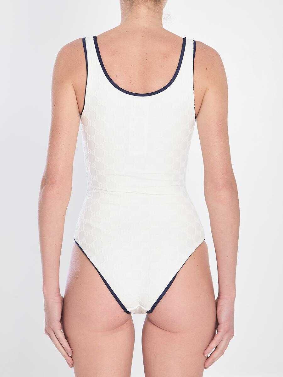 Costume de baie Gucci Gg Swimsuit WHITE Femei (BM 18050226) 4