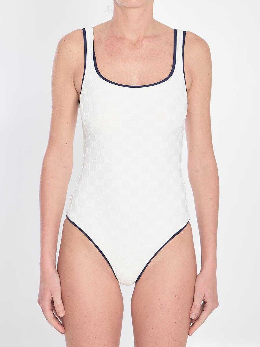 Costume de baie Gucci Gg Swimsuit WHITE Femei (BM 18050226) 1