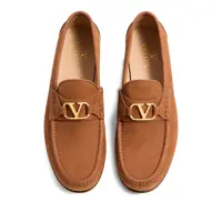Mocasini Valentino Garavani pentru Barbati - Mocasini Valentino Garavani Valentino Garavani Valentino Garavani Vlogo Signature Loafers BROWN Barbati (BM 18050616) - B-mall.ro