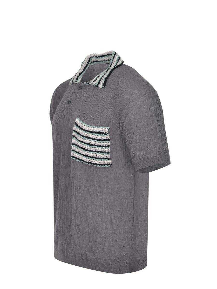 Camasi Atomo Factory Atomo Factory  T-Shirts And Polos GREY Barbati (BM 18050964) 2