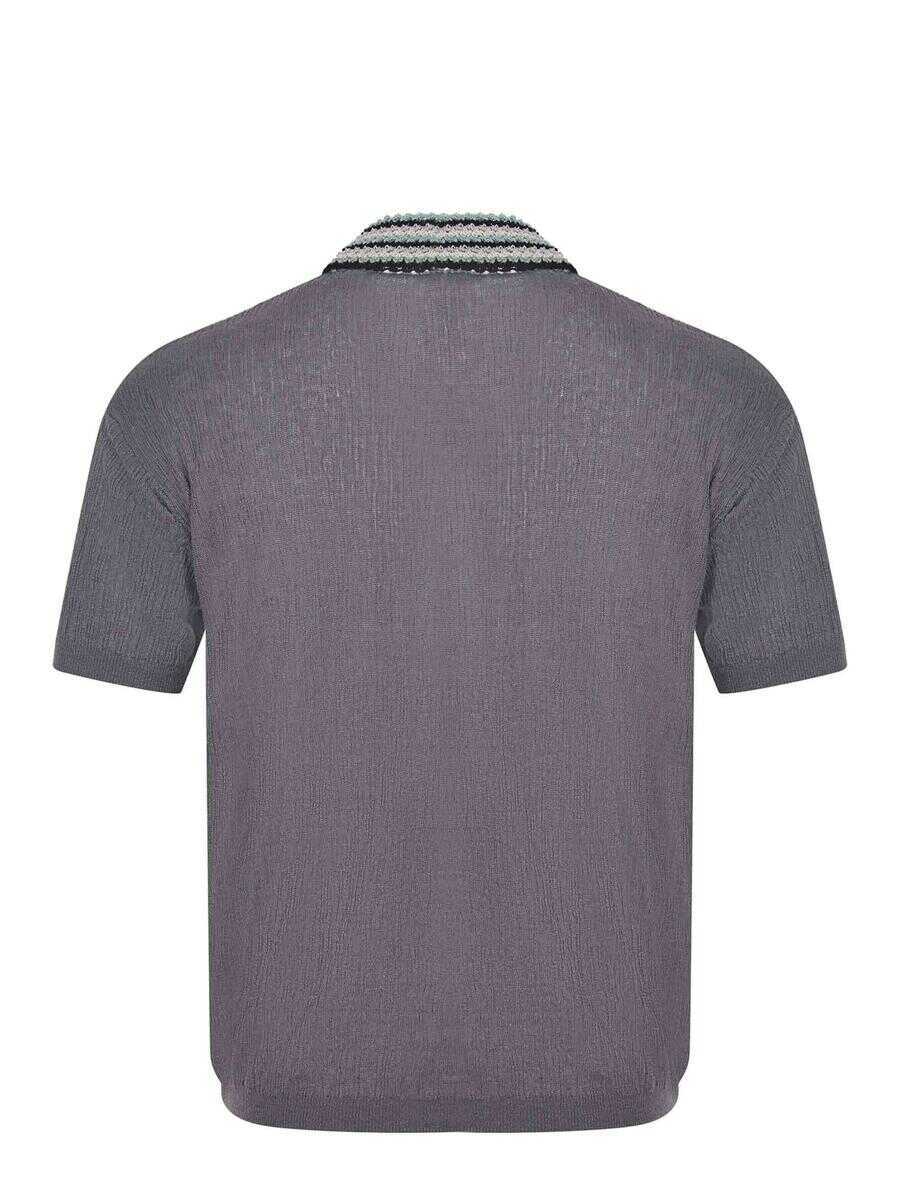 Camasi Atomo Factory Atomo Factory  T-Shirts And Polos GREY Barbati (BM 18050964) 3