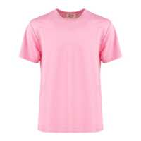 Tricouri MC2 Saint Barth Pink Linen Jersey T-Shirt Barbati
