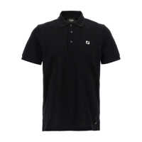 Tricouri Polo Fendi Ff Metallic Logo Polo Shirt Barbati
