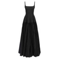 Rochii Giovanni Bedin Long Pleated Dress Femei