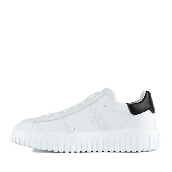 Sneakers Hogan Hogan White H-Stripes Sneakers With Black Heel WHITE Barbati (BM 18051798) 2