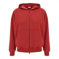 Bluze de trening Brunello Cucinelli 'Shiny Trims' Hoodie Femei