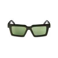 Ochelari de soare Off-White Square Shape Green Sunglasses Femei