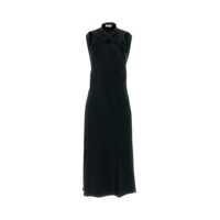 Rochii Off-White Satin Dress Femei