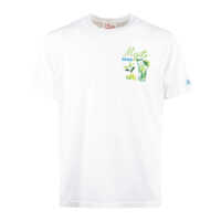 Tricouri MC2 Saint Barth Cotton T-Shirt With Mojito Print Barbati