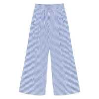 Pantaloni casual Semicouture Jhonny Striped Cotton Trousers Femei