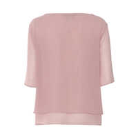 Imbracaminte Clips Dama - Camasi Clips CHIFFON SL TOP Pink Femei (BM 18052788) - B-mall.ro