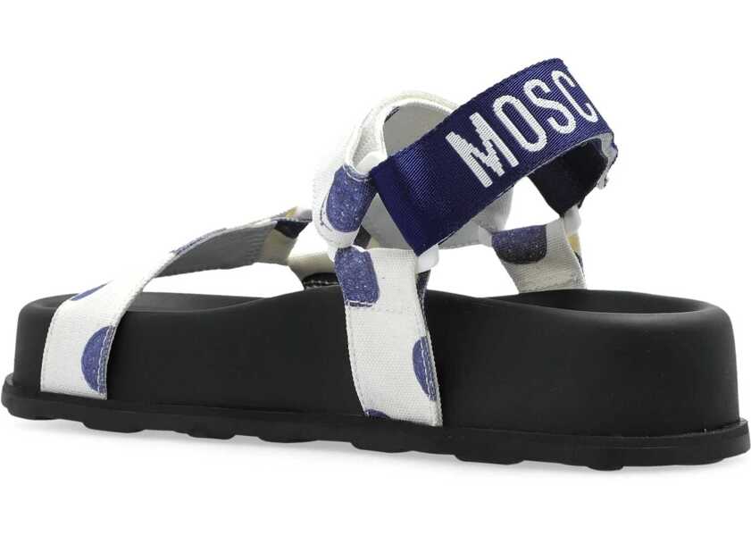 Sandale Moschino Sandal With Logo WHITE Femei (BM 18052954) 3