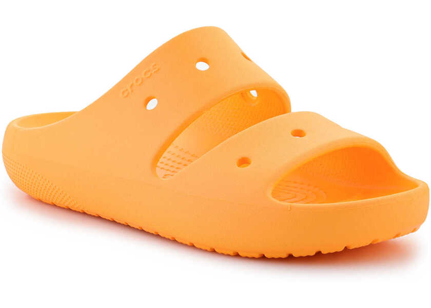 Slapi Crocs Classic CLASSIC SANDAL V2 Orangesicle Orange Barbati (BM 18053119) 1