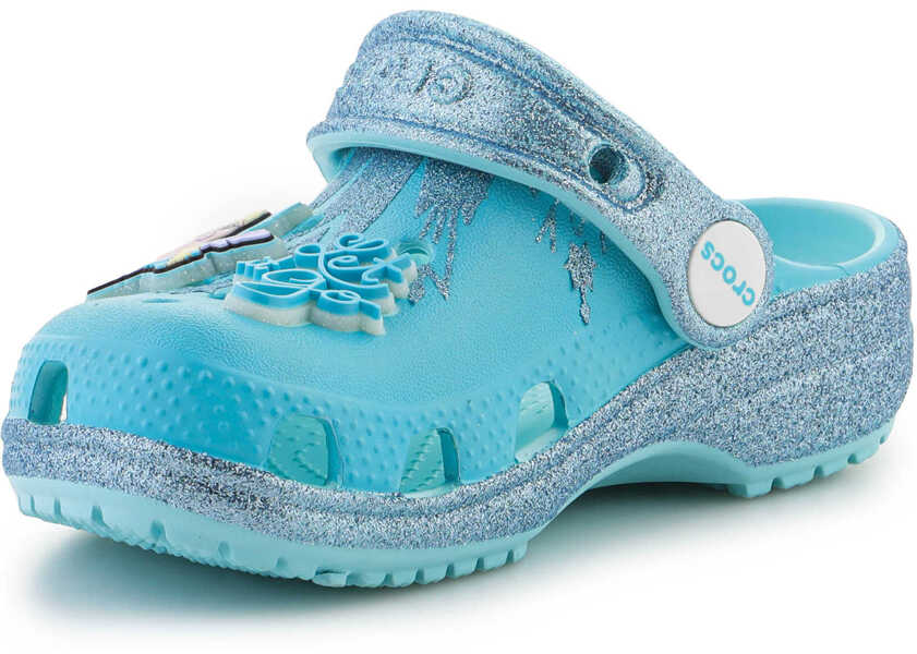 Papuci Crocs Classic Frozen Elsa Clog T Multi Blue Fete (BM 18053125) 3