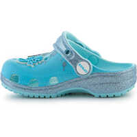 Papuci pentru Fete - Papuci Crocs Classic Frozen Elsa Clog T Multi Blue Fete (BM 18053125) - B-mall.ro