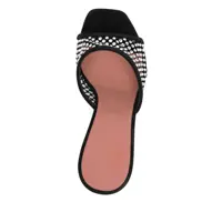 Incaltaminte AMINA MUADDI Dama - Pantofi cu toc AMINA MUADDI Amina Muaddi Lupita Crystal Mules Black Femei (BM 18054036) - B-mall.ro