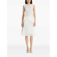 Imbracaminte Tory Burch Dama - Bluze Tory Burch Tory Burch Lace Blouse WHITE Femei (BM 18054090) - B-mall.ro