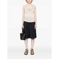 Topuri RABANNE Dama - Topuri RABANNE Rabanne Knitted Top Beige Femei (BM 18054345) - B-mall.ro